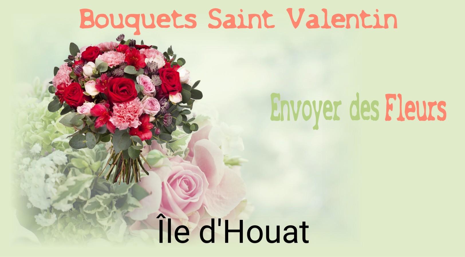 Roses de Saint-Valentin livrées à Île-d'Houat